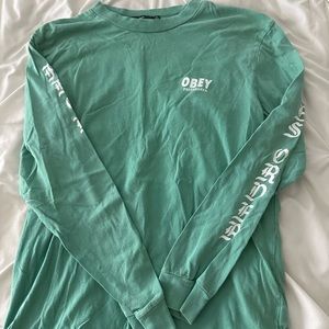 OBEY green long sleeve